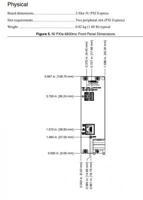 PXIe-8830MC National Instruments PXI MultiComputing Processing Module | Apex Waves - Wiring Diagram