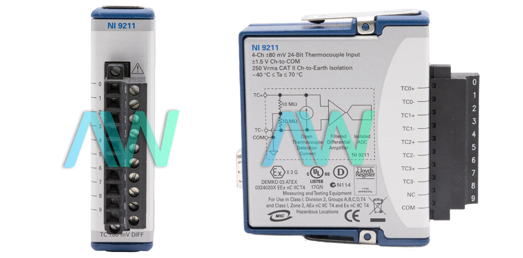 NI-9211 NI Temperature Input Module | In Stock Ships Today