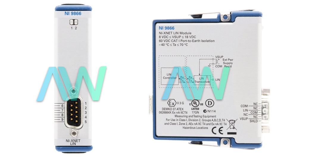 NI-9866 National Instruments LIN Interface Module | Apex Waves