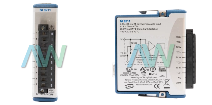 NI 780877-10 4-Channel Temperature Input ModuleÂ | Apex WavesÂ Â  | Image