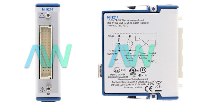 781510-01 16 Channel NI-9214 C-Series Temperature Input Module | Apex Waves | Image