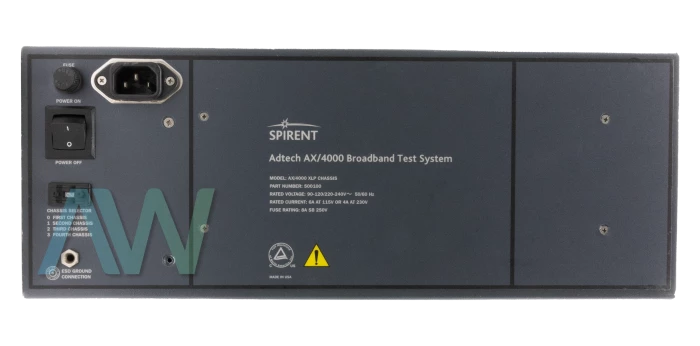Spirent AX/4000 XLP Chassis | Apex Waves | Image