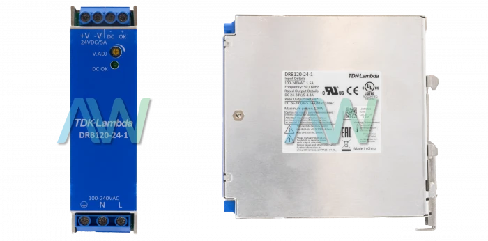 TDK Lambda - Lambda Power - DRB120-24-1 - Wiring