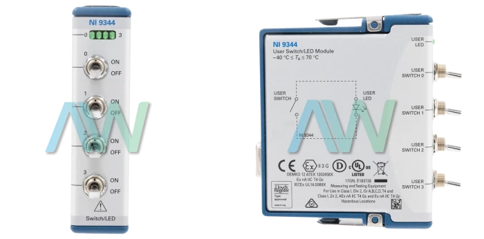 NI-9344 National Instruments User Interface Module | Apex Waves | Image