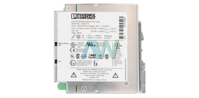 Phoenix Contact - QUINT Power Series - QUINT-ORING - Wiring